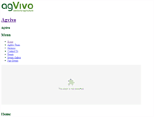 Tablet Screenshot of agvivo.com.au